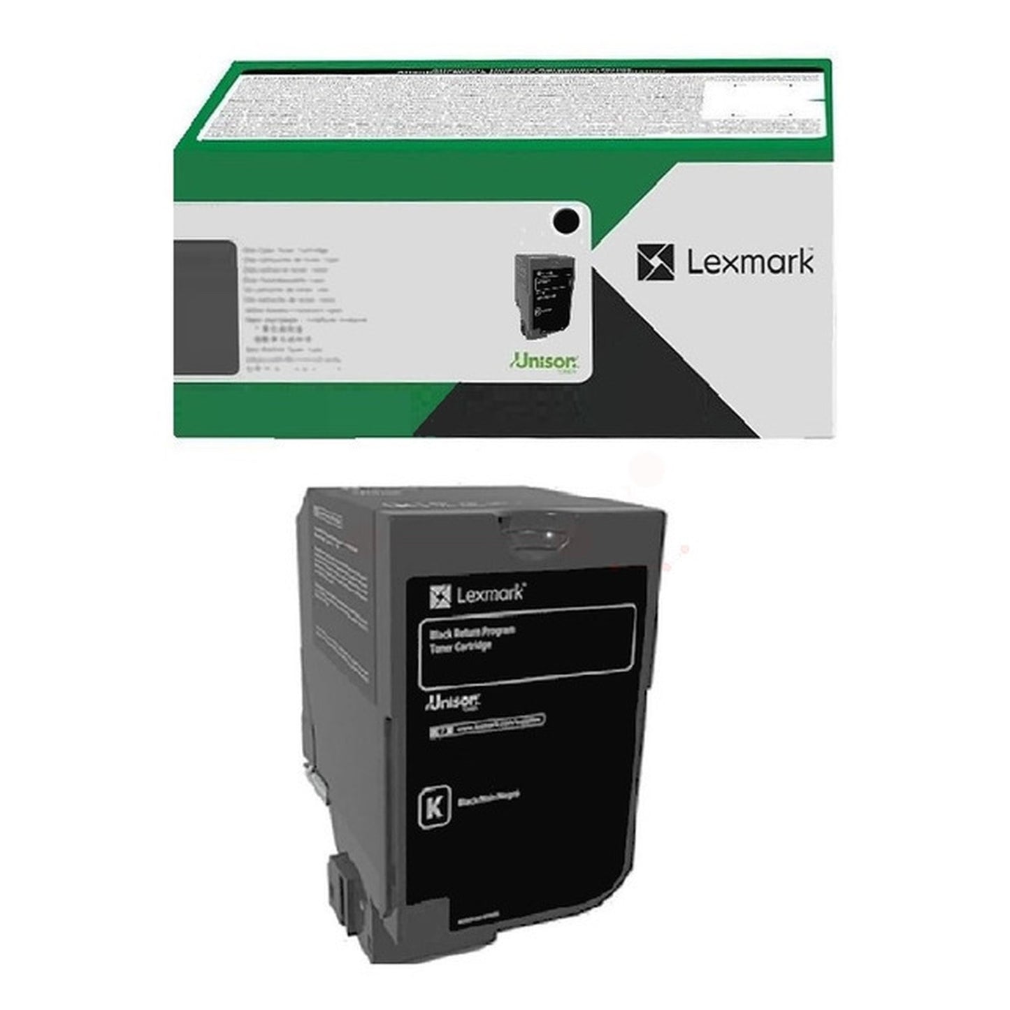 Toner d'origine Lexmark 71C2HK0 - noir