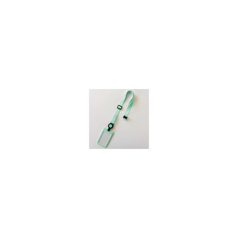 AVERY Porte-carte avec tour de cou, vert pastel