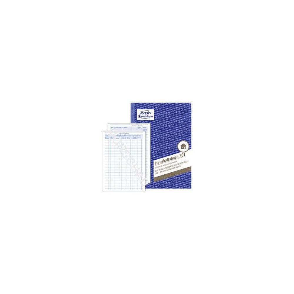 AVERY Zweckform Formularbuch "Haushaltsbuch", A5, 36 Blatt