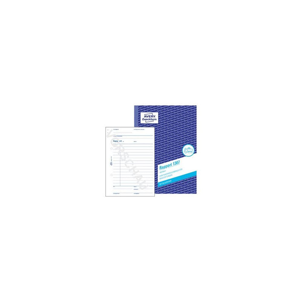 AVERY Zweckform Formularbuch "Rapport", A5, 100 Blatt