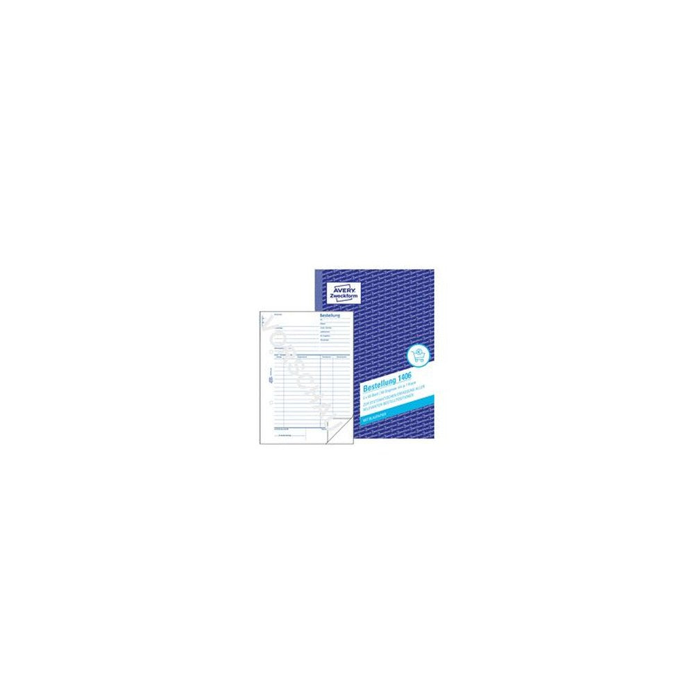 AVERY Zweckform Formularbuch "Bestellung", A5, 2 x 50 Blatt