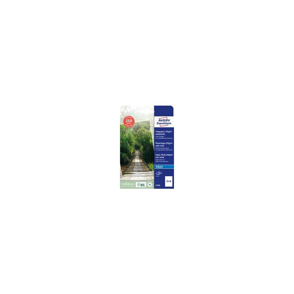 AVERY Zweckform Papier photo Inkjet PREMIUM, 13 x 18 cm