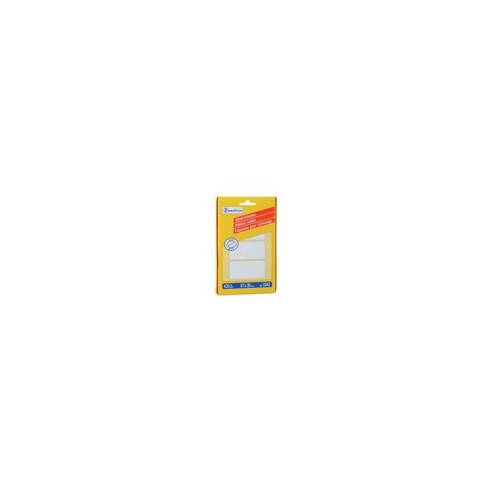 AVERY Zweckform Etiquette d'adresse, 95 x 48 mm, zigzag