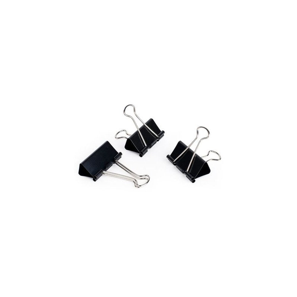 pavo Pince double clip, (L)19 mm, écartement 7 mm, noir