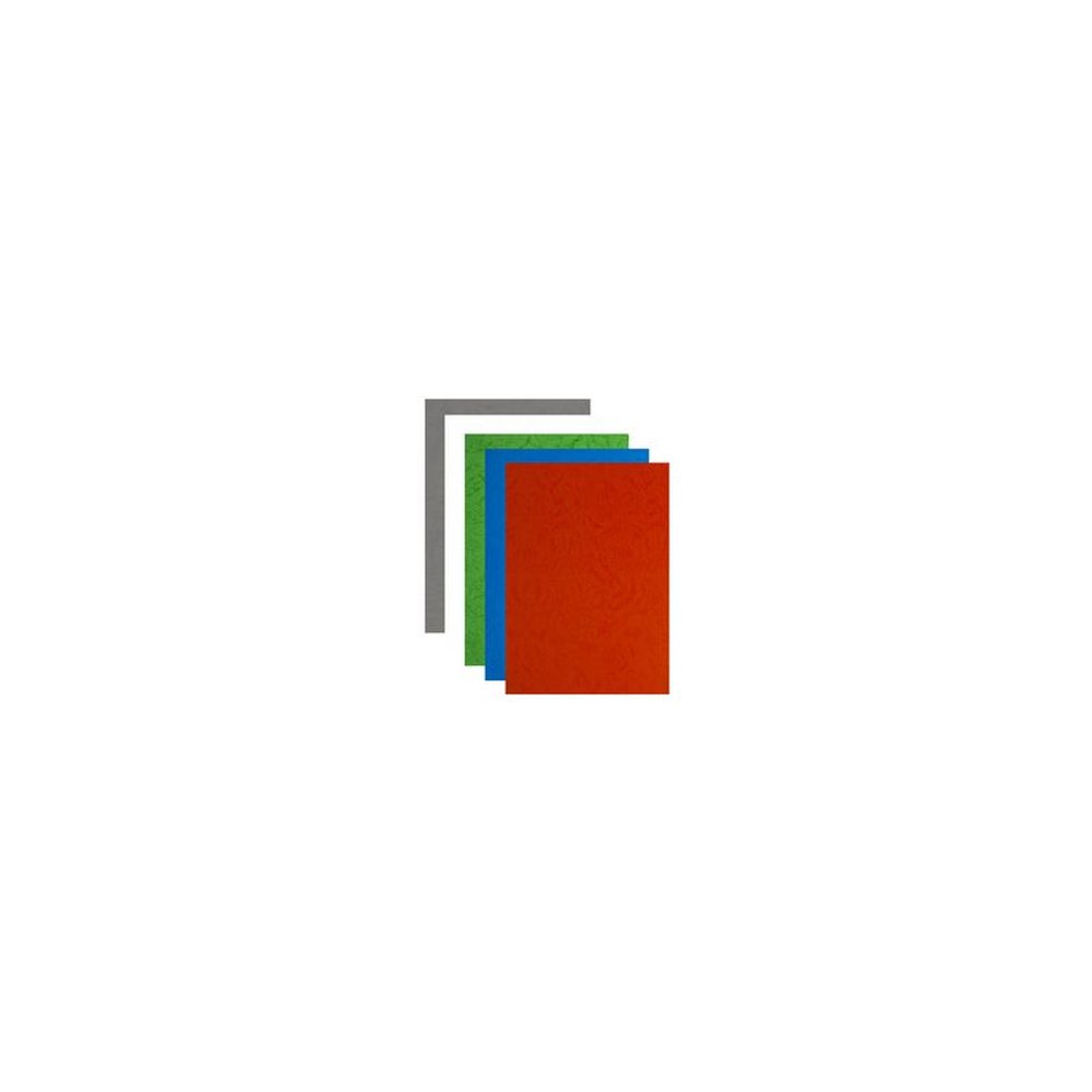 pavo Plats de couverture, grain cuir, A4, rouge