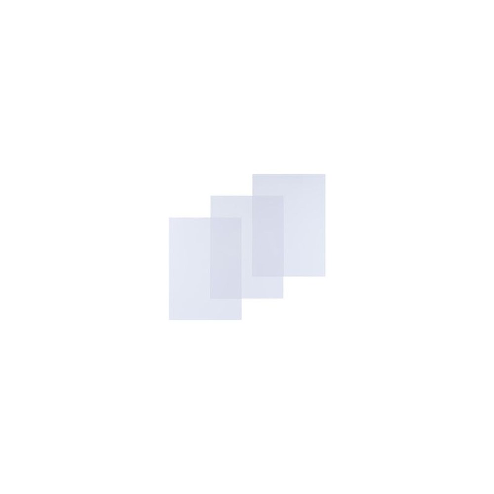 pavo Plat de couverture, A4, PP, 0,30 mm, transparent mat