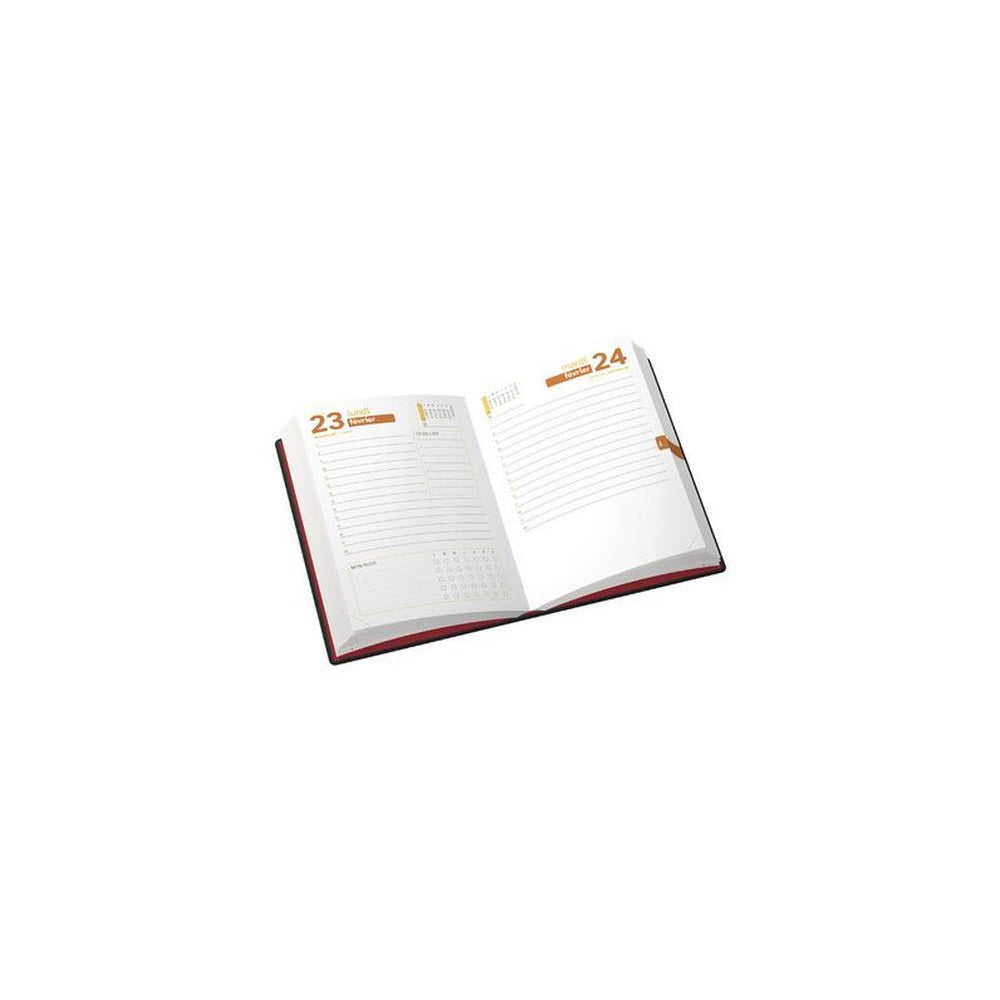 Oxford Agenda l'Etudiant KRAFT, 2026/2027, beige