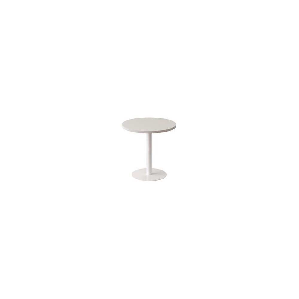 PAPERFLOW Table d'appoint easyDesk, diamètre: 600 mm, blanc
