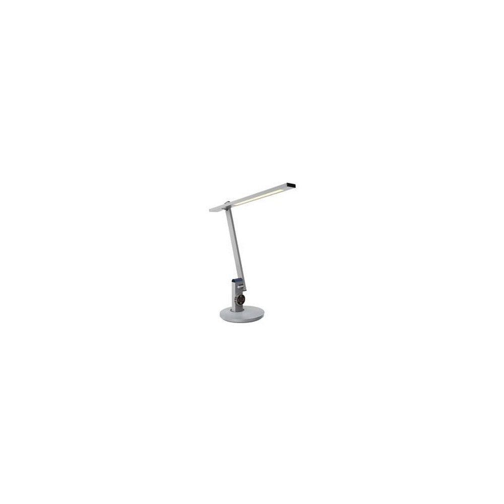 PAPERFLOW Lampe de table à LED BENTO, socle, argent brossé