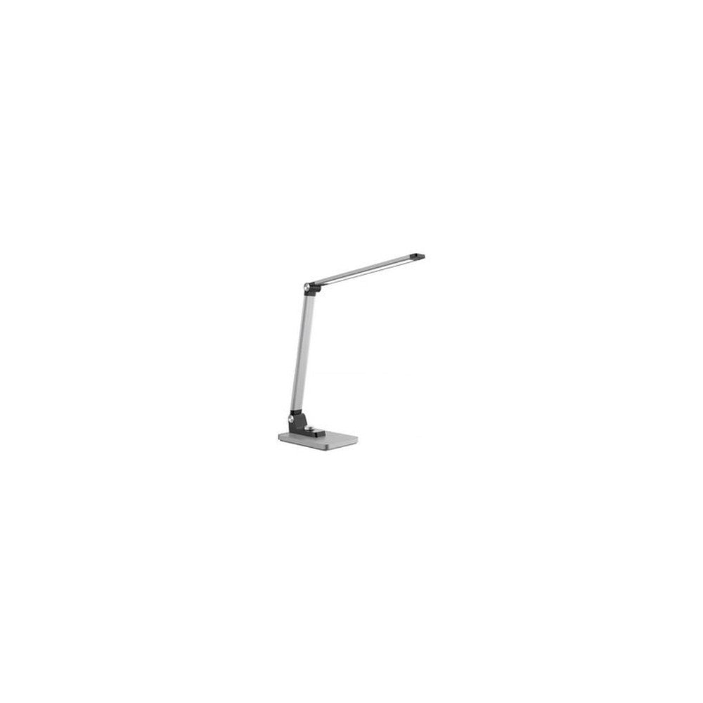 PAPERFLOW Lampe de table à LED JOA, socle, argent brossé