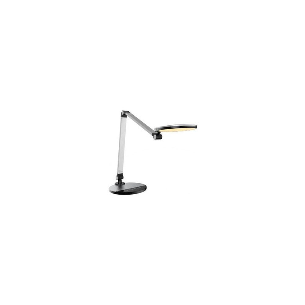 PAPERFLOW Lampe de table à LED CHUCK, socle, argent