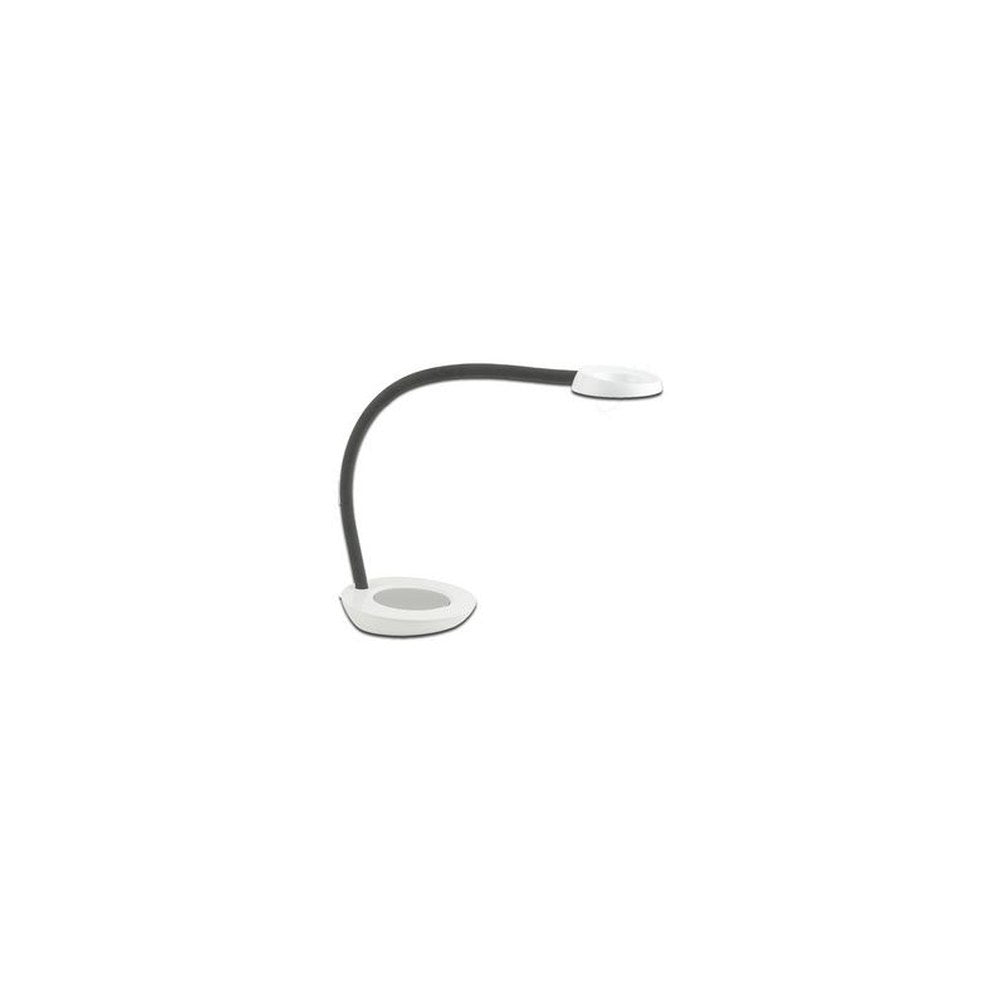 PAPERFLOW Lampe de table à LED TOBY, socle, blanc