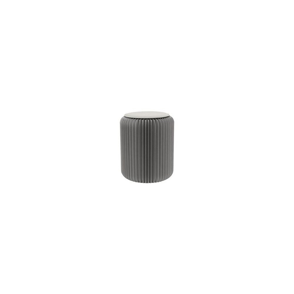PAPERFLOW Tabouret pliable Flexistool, hauteur: 420 mm, gris