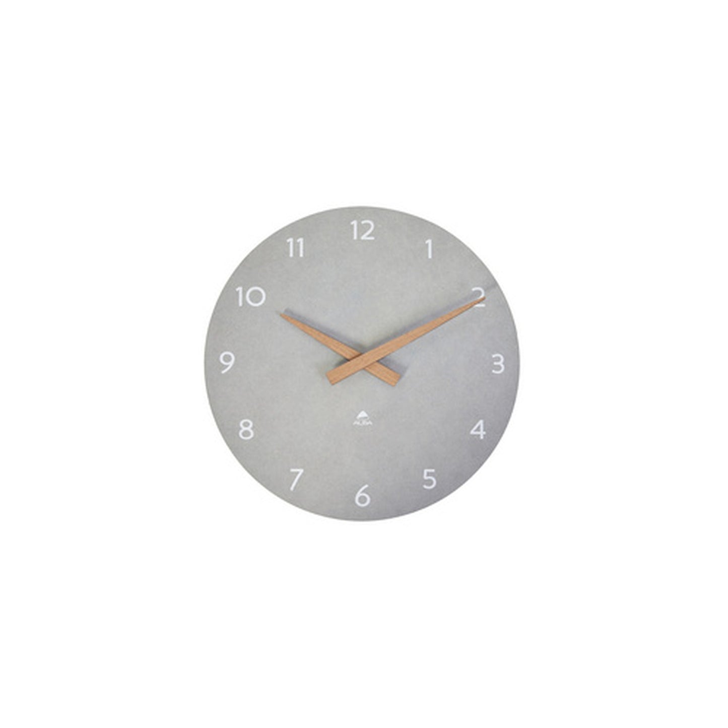 ALBA Horloge murale "HORMILENA", montre à quartz, gris