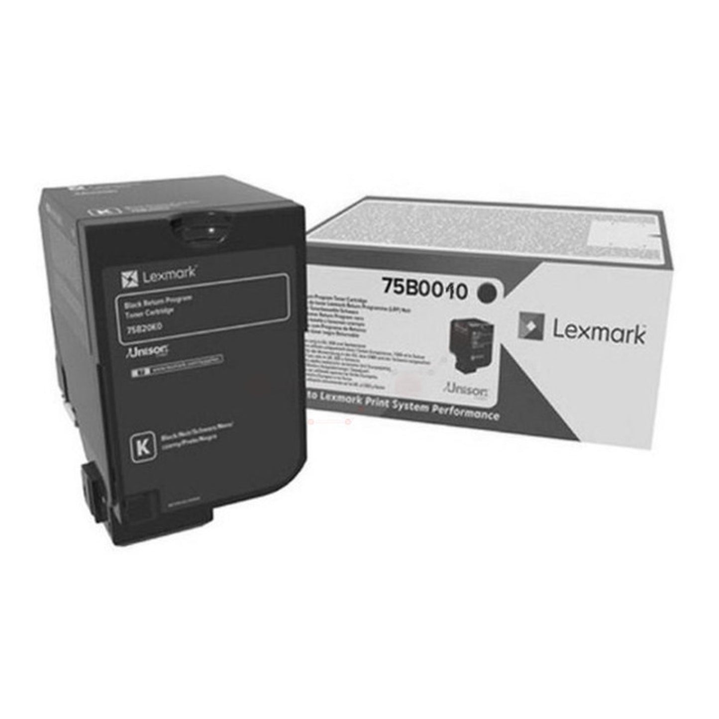 Toner d'origine Lexmark 75B0010 - noir