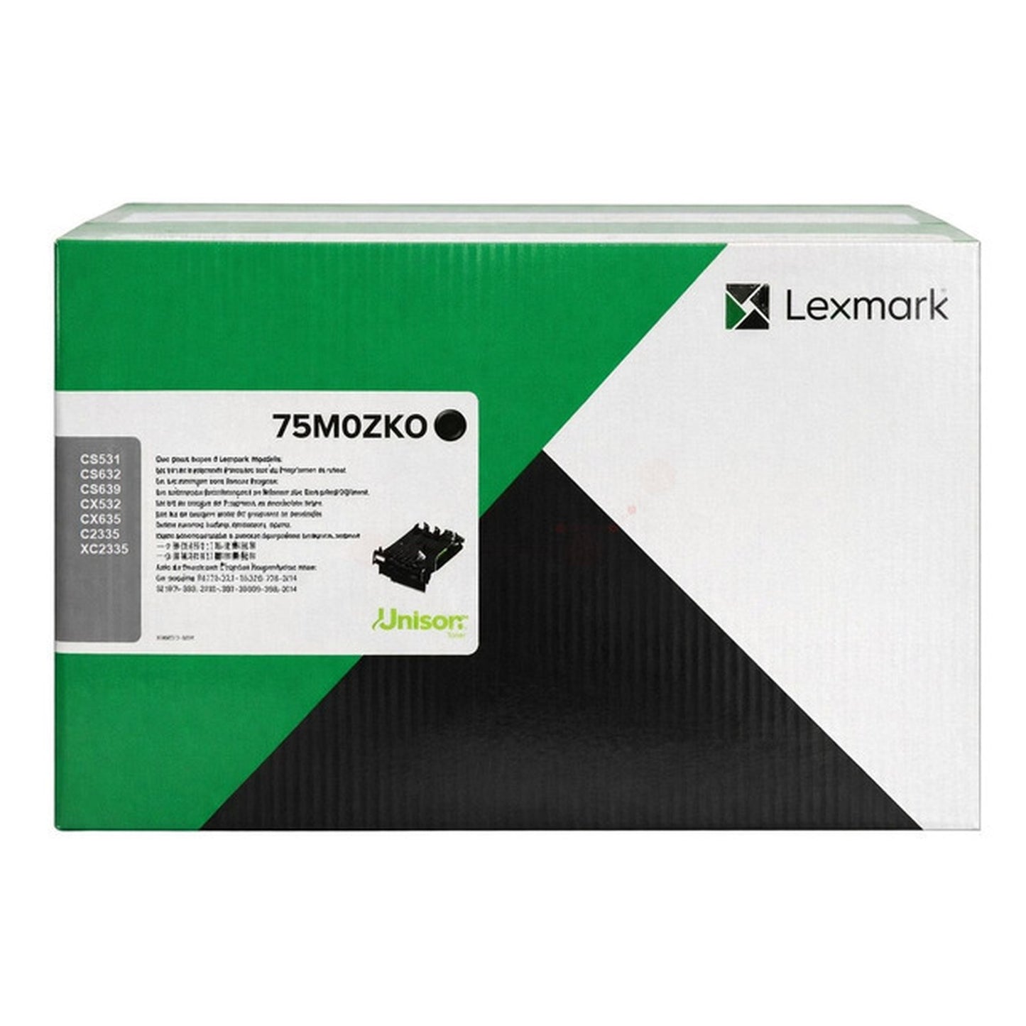 Tambour d'origine Lexmark 75M0ZK0 - noir