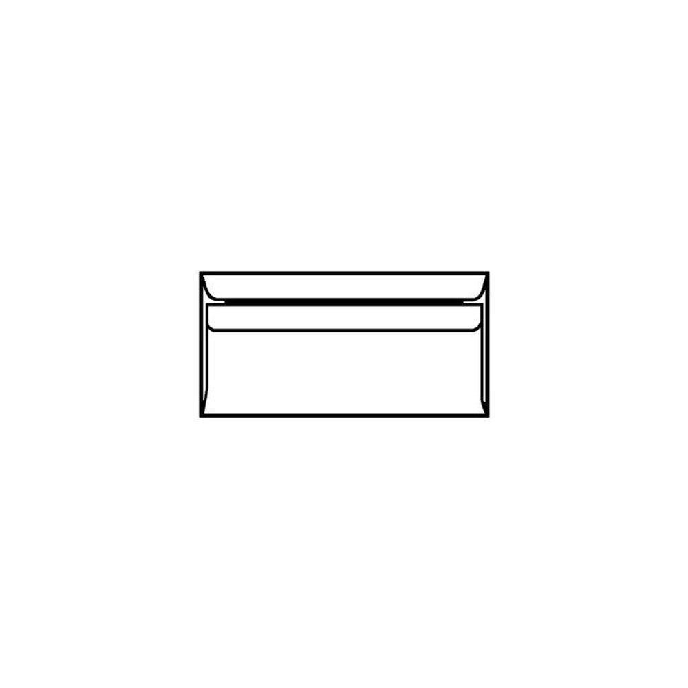 herlitz Enveloppe format long, sans fenêtre, blanc