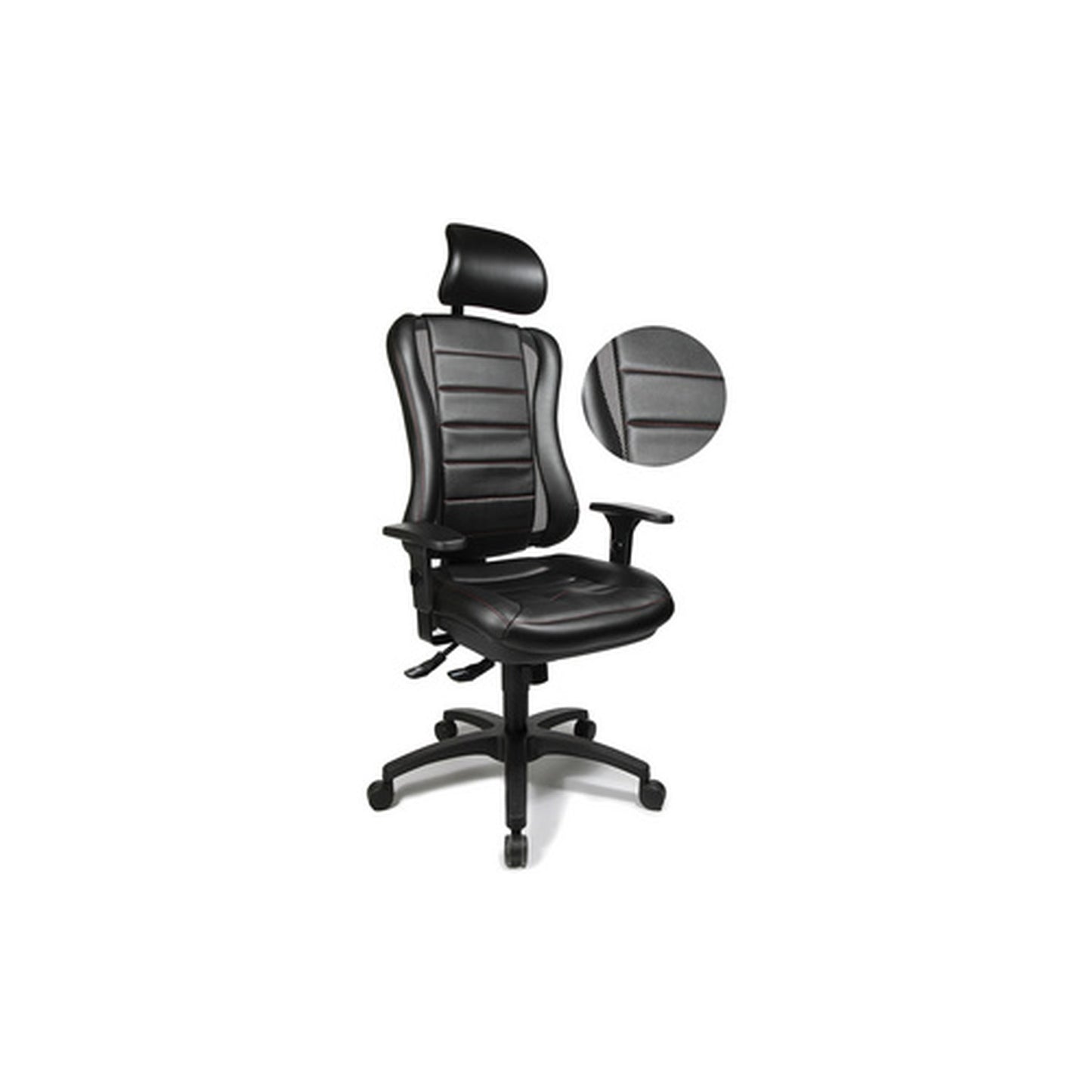 Topstar Fauteuil de bureau "Head Point RS", noir / noir