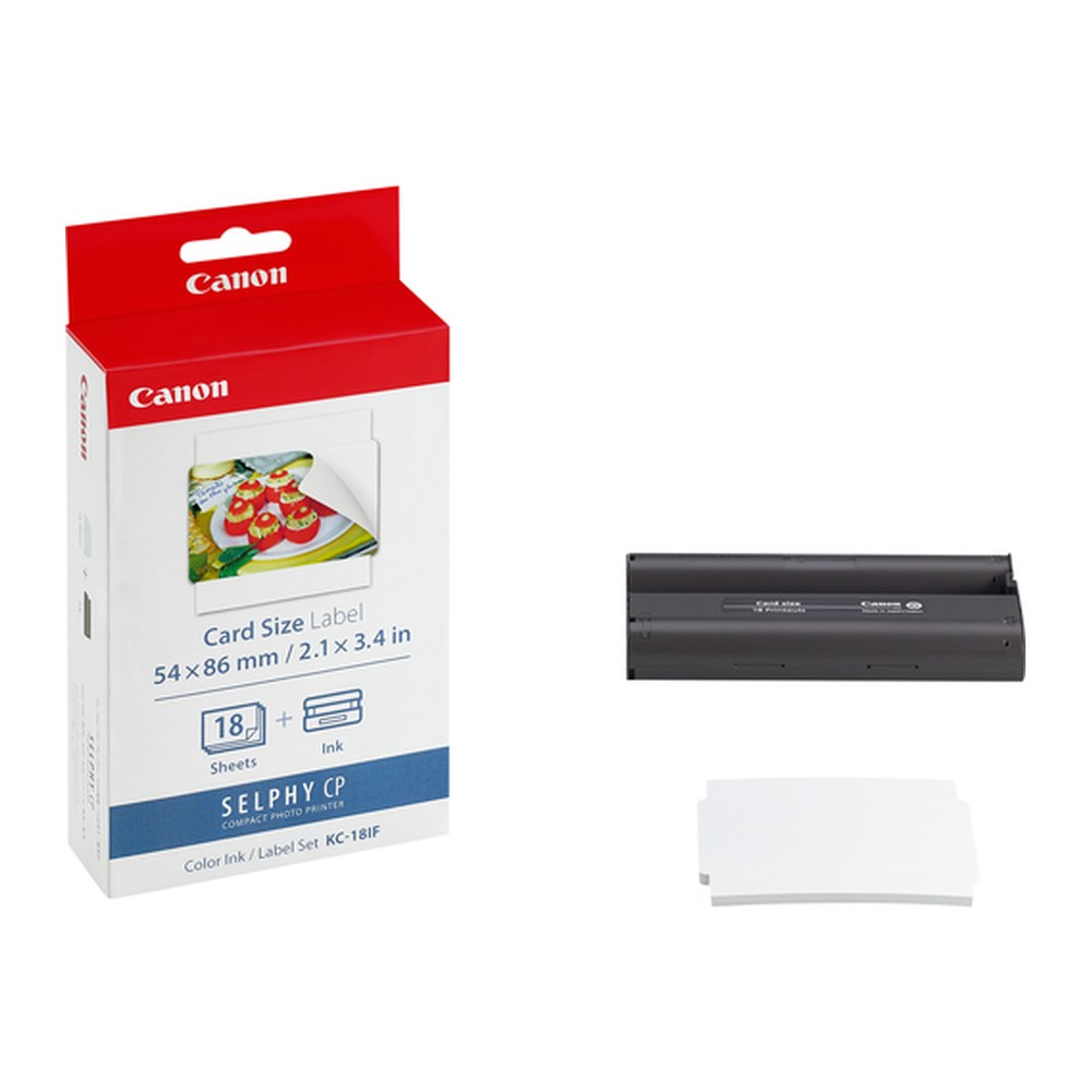 Cartouche photo d'origine Canon 7741A001 / KC-18 IF - multicouleur - pack de 18