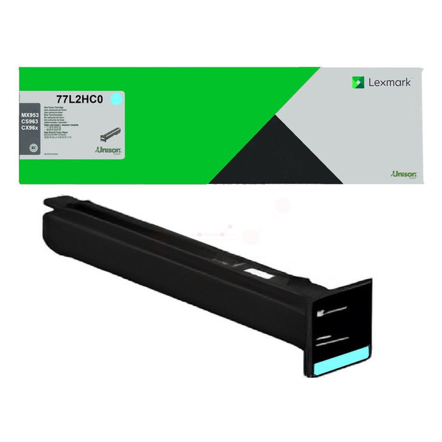 Toner d'origine Lexmark 77L2HC0 - cyan