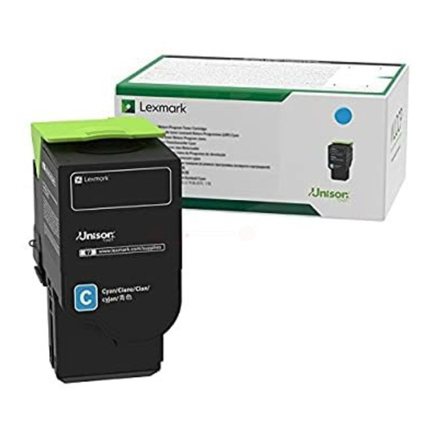 Toner d'origine Lexmark 78C0X20 - cyan