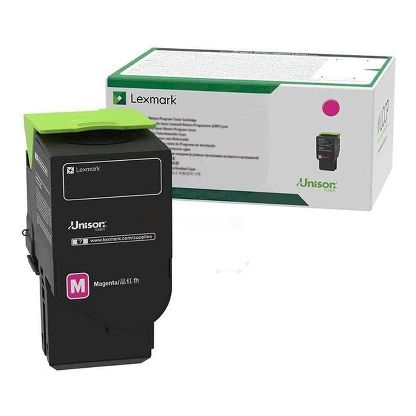 Toner d'origine Lexmark 78C20ME - magenta