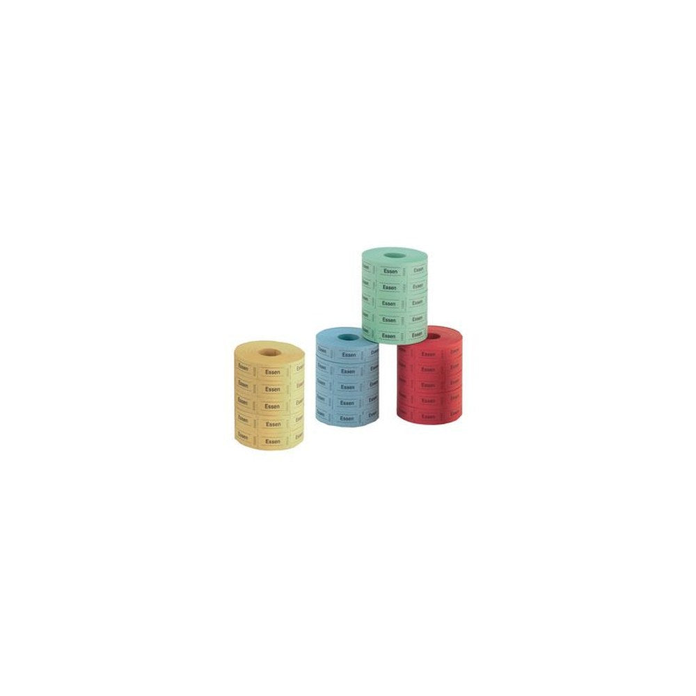herlitz Essenmarken, 30 x 55 mm, 1.000 Abriss je Rolle