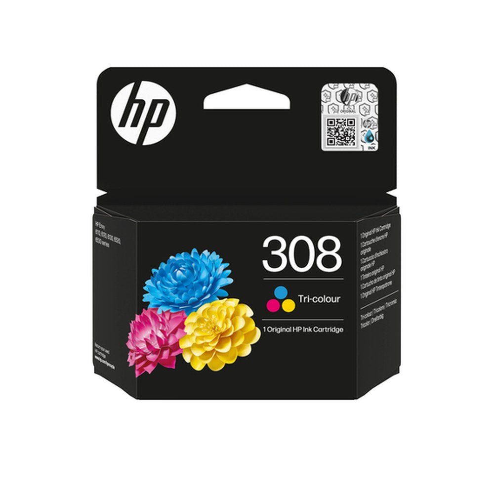 Cartouche d'origine HP 7FP20UE / 308 - multicouleur
