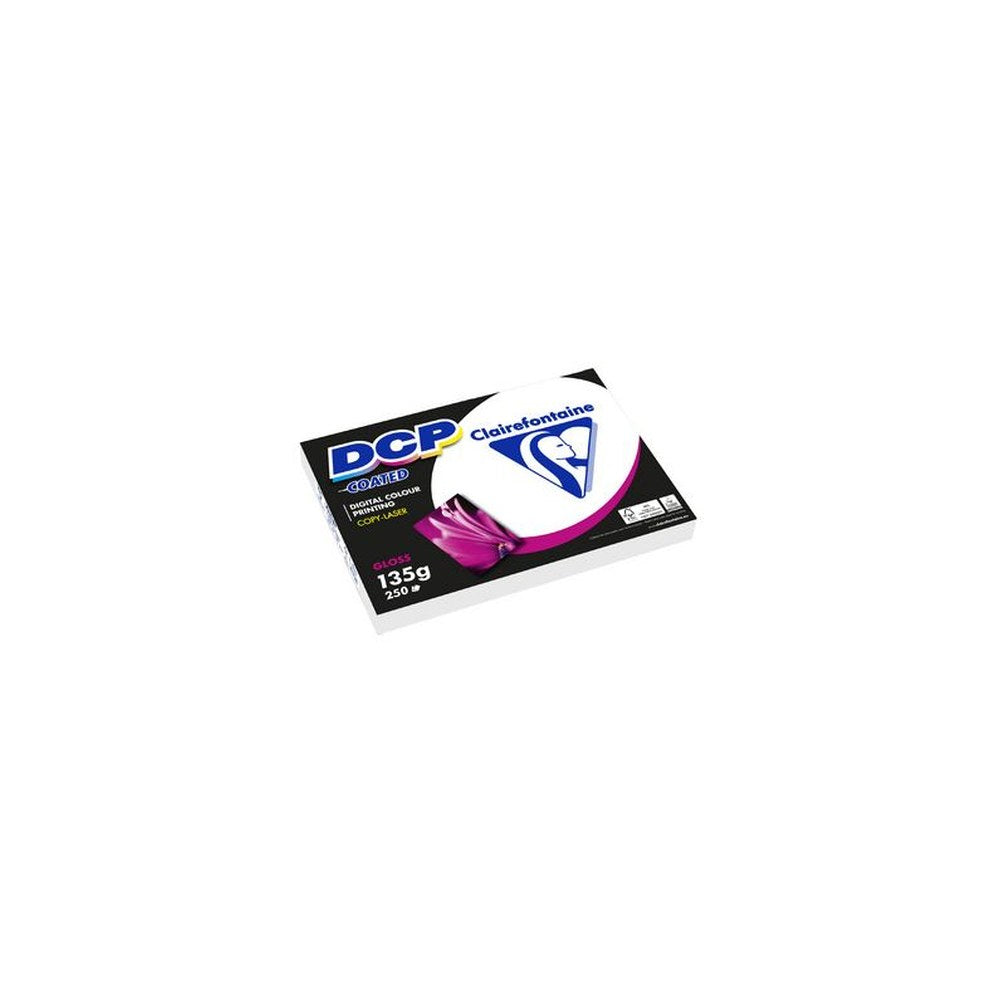 Clairefontaine Papier laser DCP Coated Gloss, A3, 135 g/m2