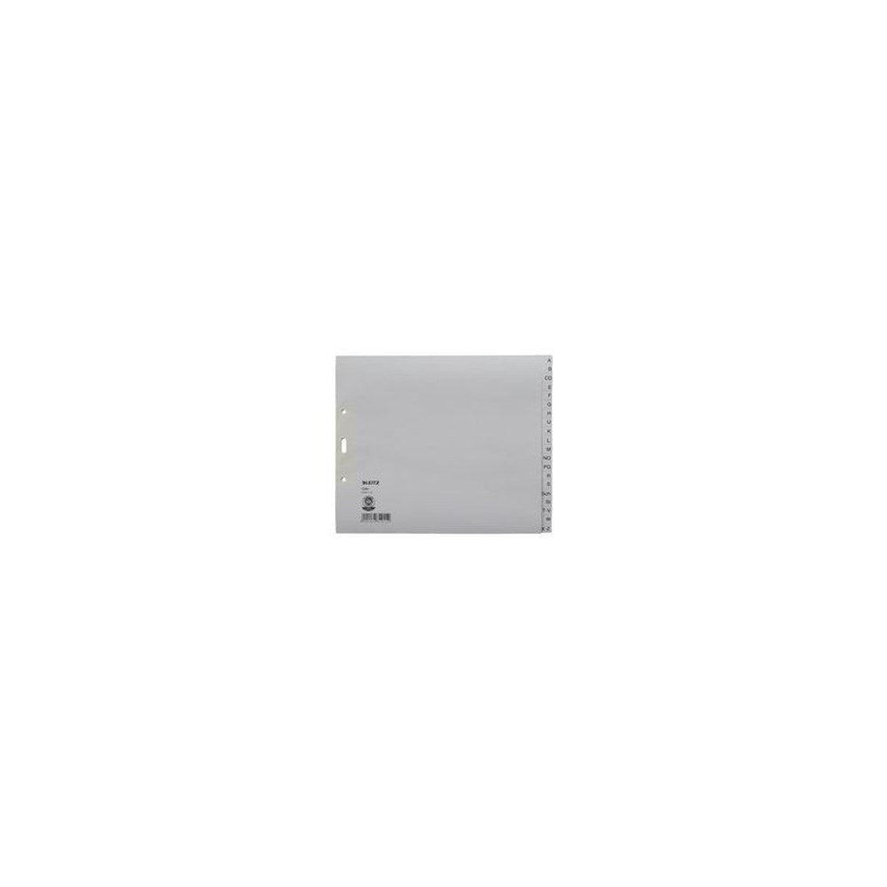 LEITZ Intercalaires en papier naturel, A-Z, A4+, mi-hauteur