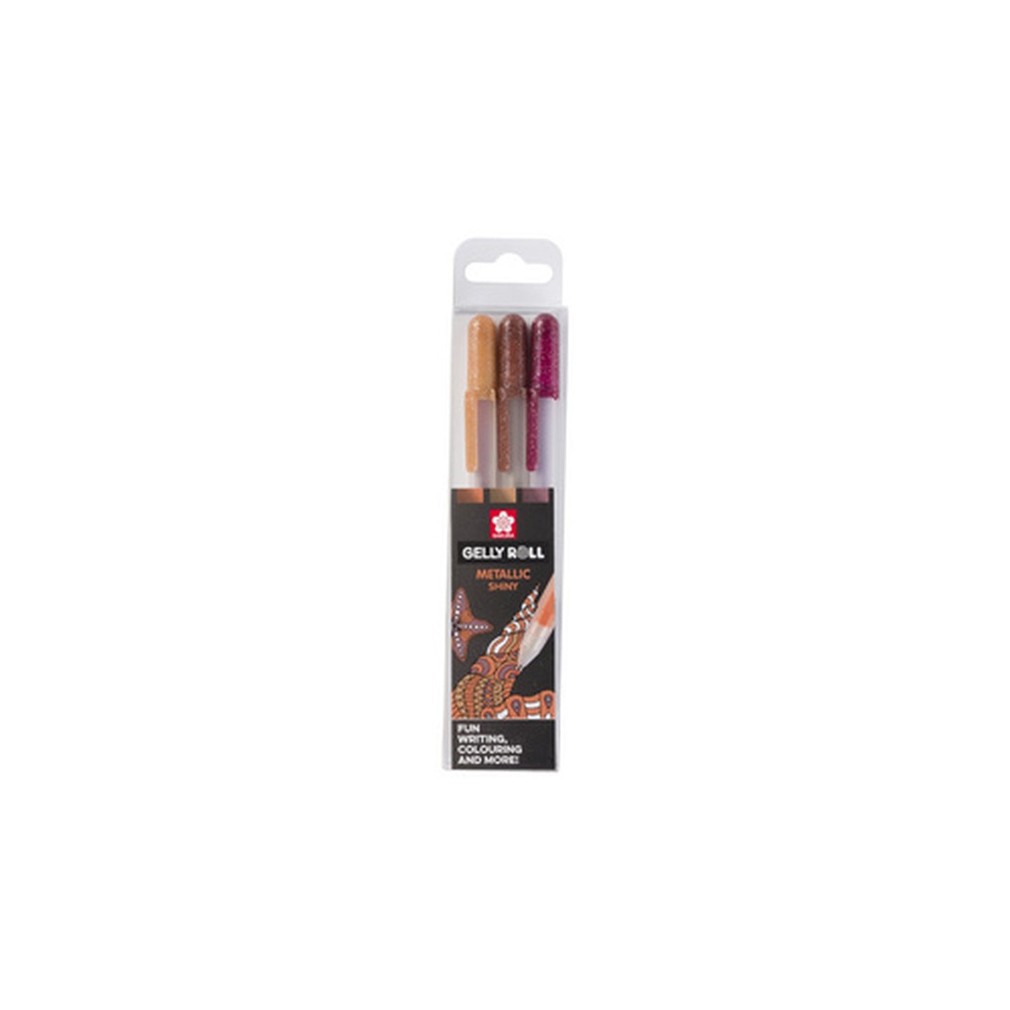 SAKURA Stylo roller à encre gel Gelly Roll Metallic "Nature"