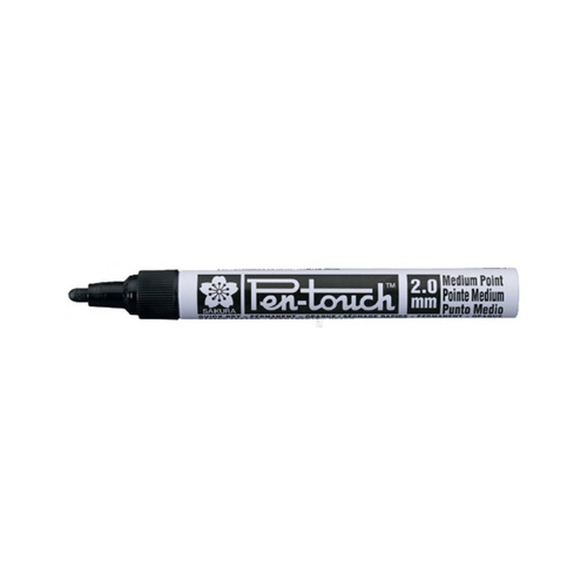 SAKURA Marqueur permanent Pen-Touch Moyen, rouge fluo