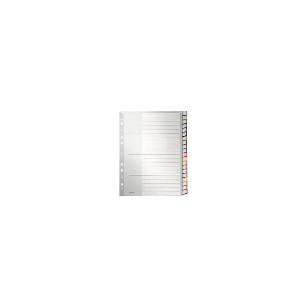 LEITZ intercalaire en plastique, blanc, A4 extra large,