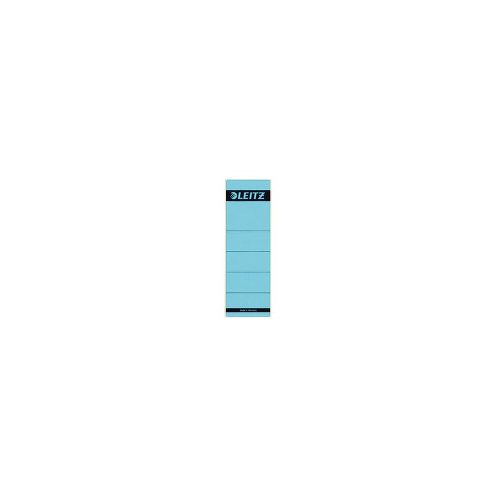 LEITZ Etiquette pour dos de classeur, 61 x 192 mm, bleu