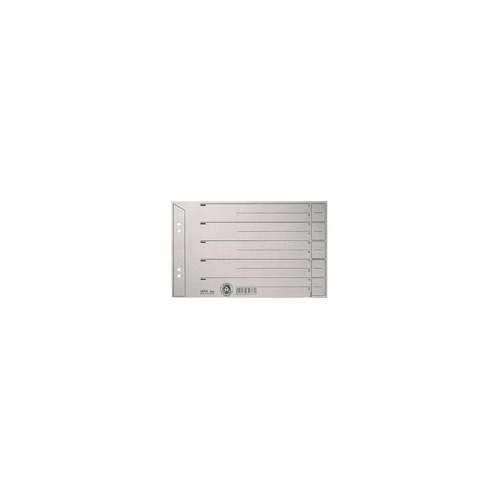 LEITZ Intercalaires, format A5 paysage, carton solide