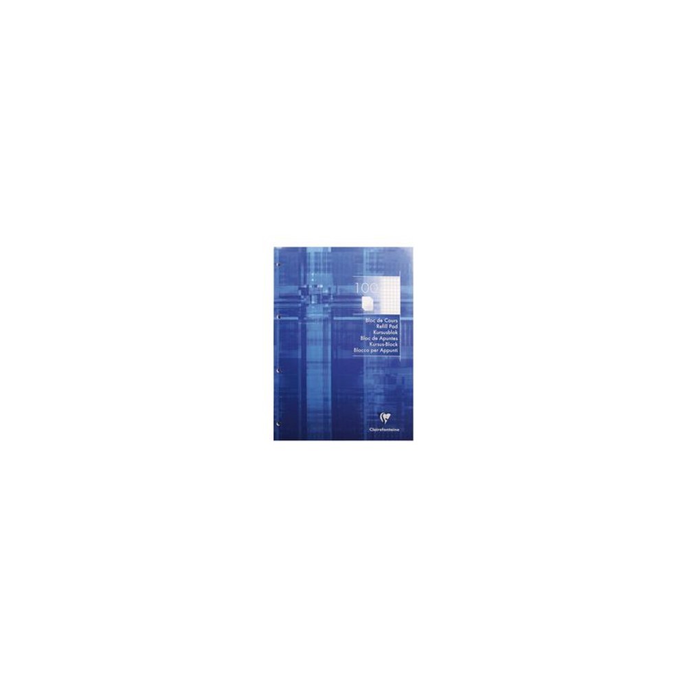 Clairefontaine Bloc de cours, A4, quadrillé 5x5, 200 pages