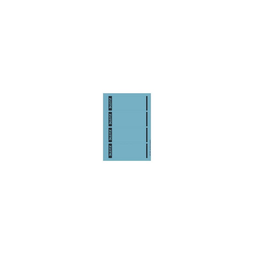LEITZ Etiquette pour dos de classeur, 61 x 192 mm, bleu