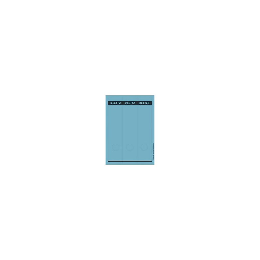 LEITZ Etiquette pour dos de classeur, 61 x 285 mm, bleu