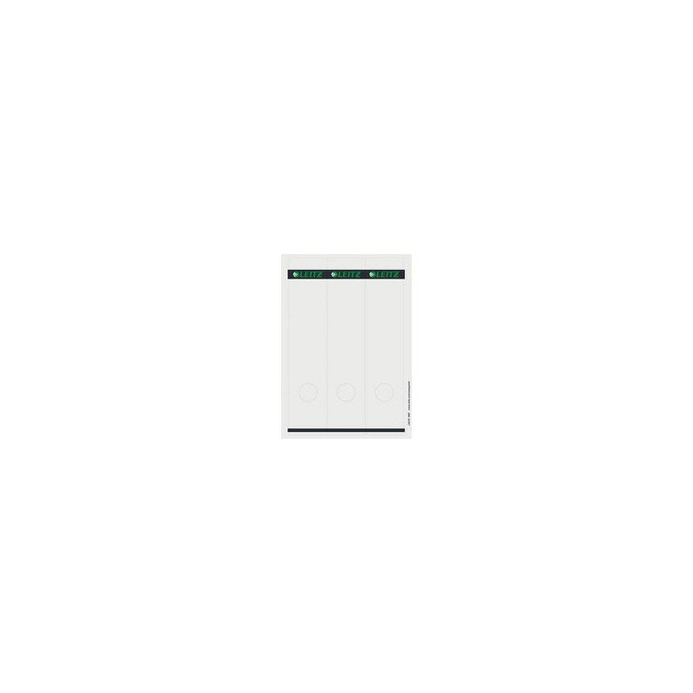 LEITZ Etiquette pour dos de classeur, 61 x 285 mm, gris