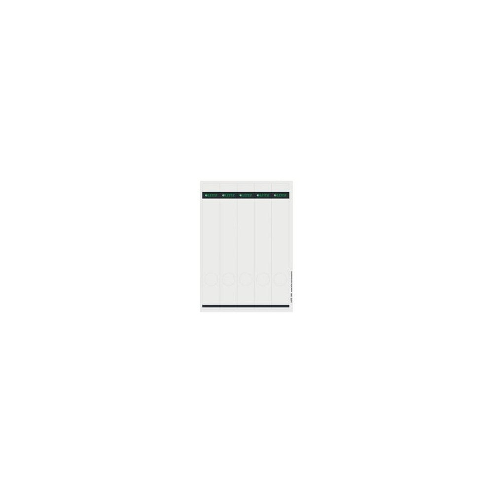 LEITZ Etiquette pour dos de classeur, 39 x 285 mm, gris