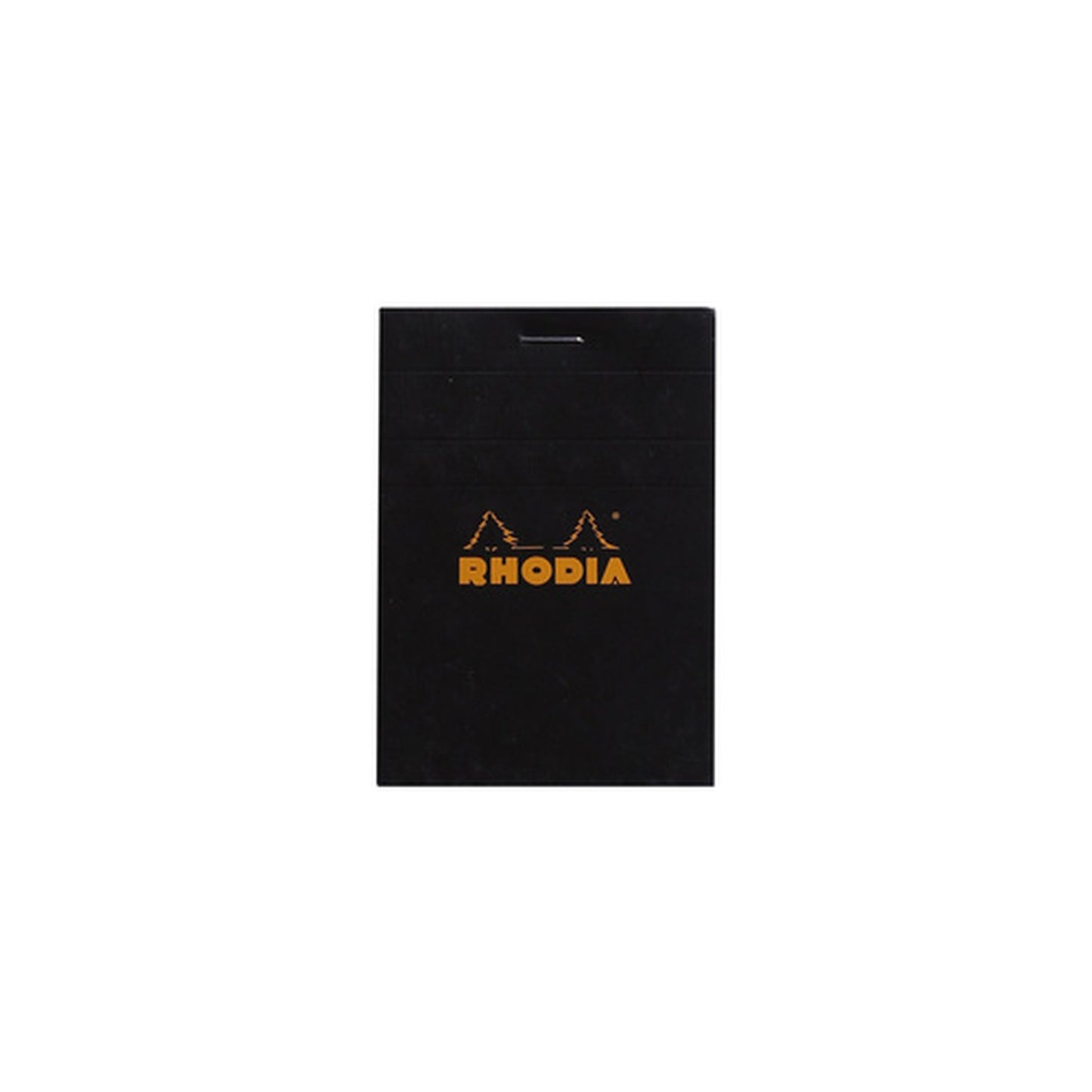 RHODIA Bloc agrafé No. 11, format A7, quadrillé 5x5, noir