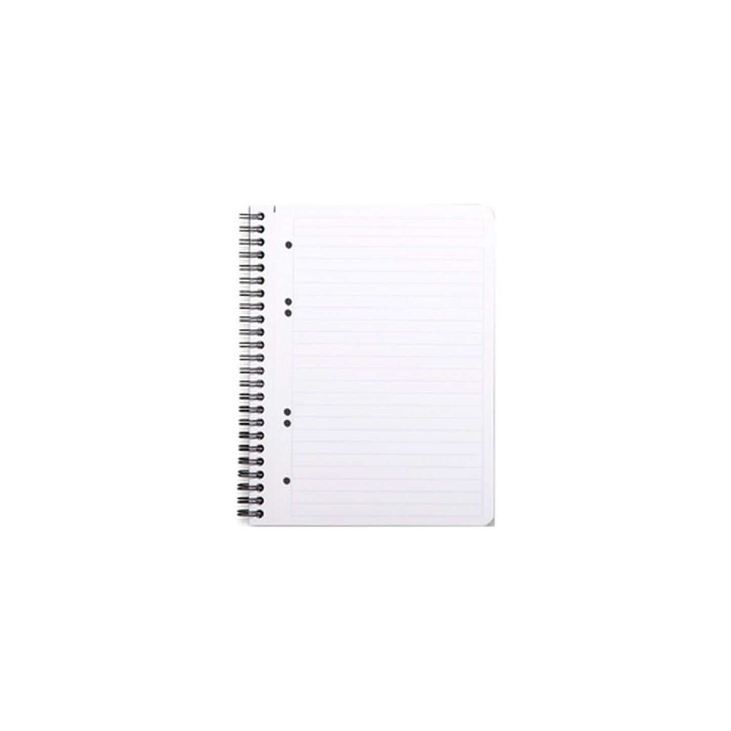 RHODIA Cahier à spirale "Note Book", A5, ligné, noir