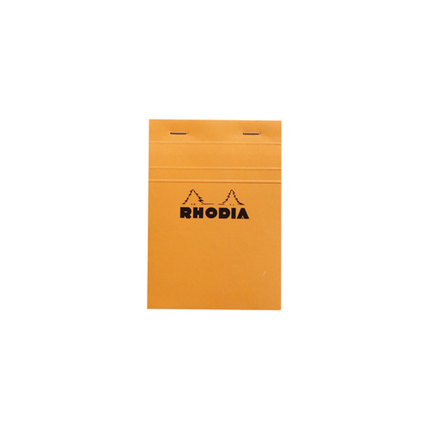 RHODIA Bloc agrafé No. 13, format A6, quadrillé 5x5, orange