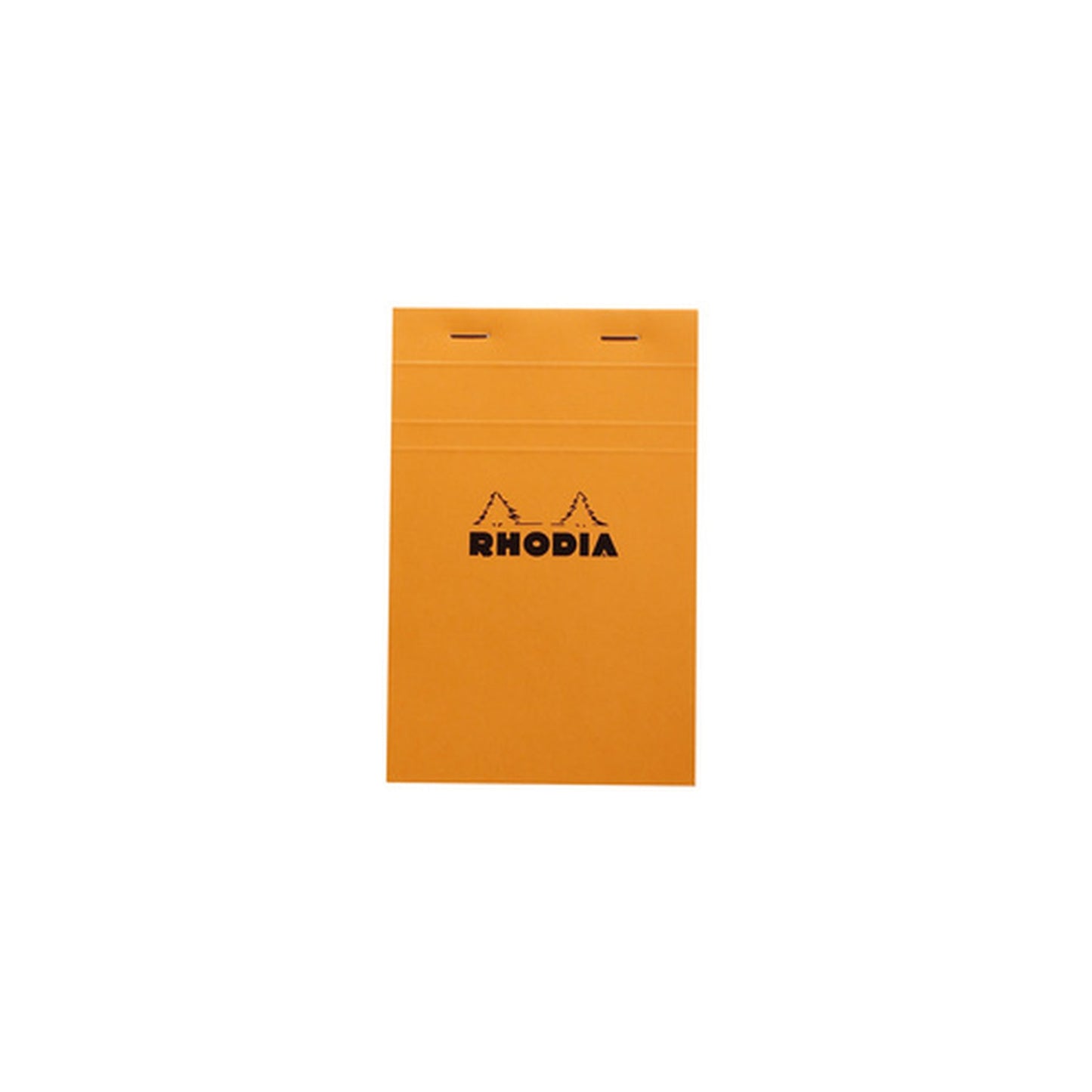 RHODIA Bloc agrafé No.14, 110 x 170 mm, quadrillé 5x5 orange