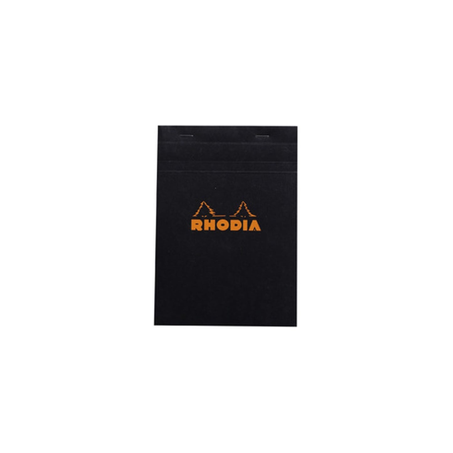 RHODIA Bloc agrafé No. 16, format A5, quadrillé 5x5, noir
