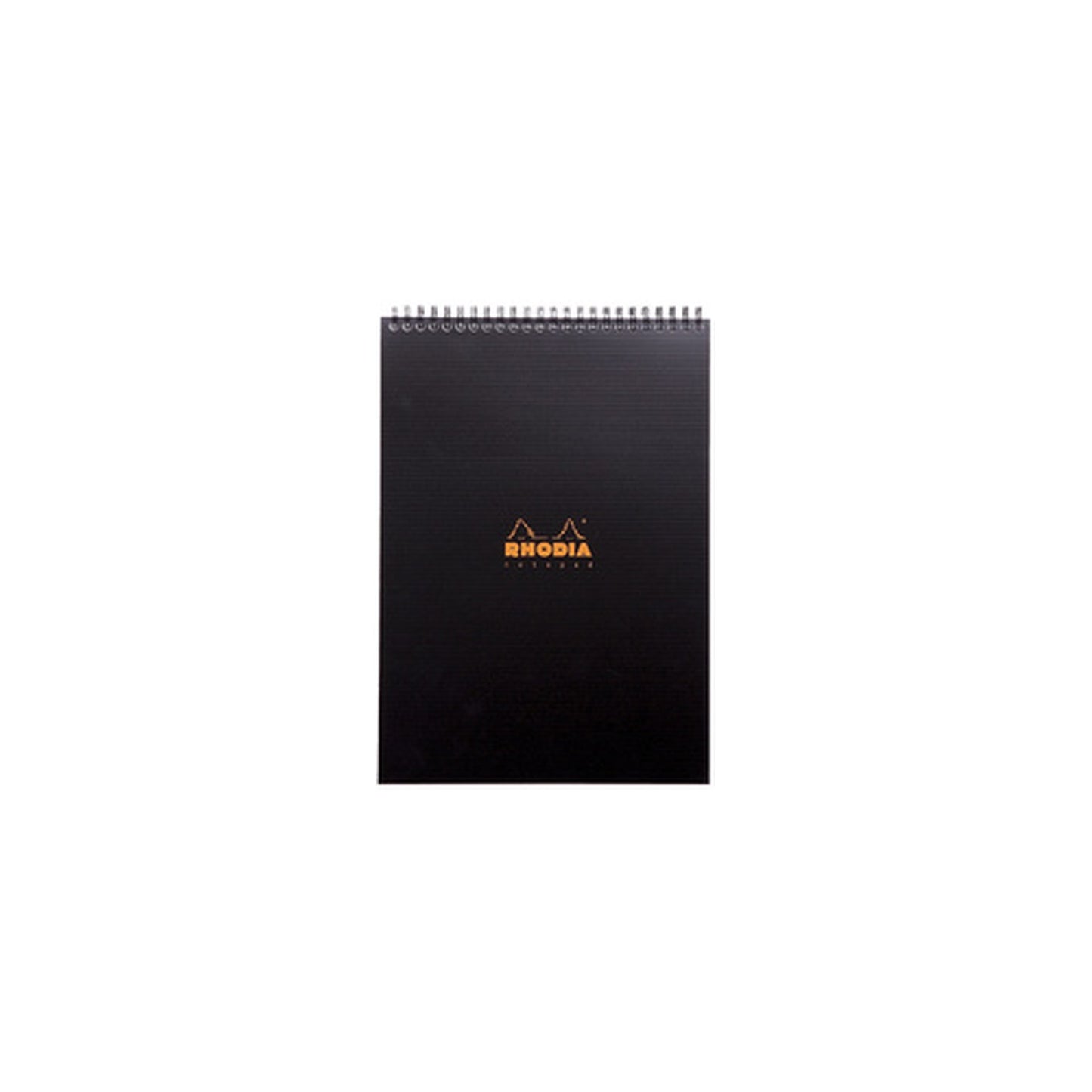 RHODIA Bloc spiralé Notepad, A4, quadrillé 5x5, noir