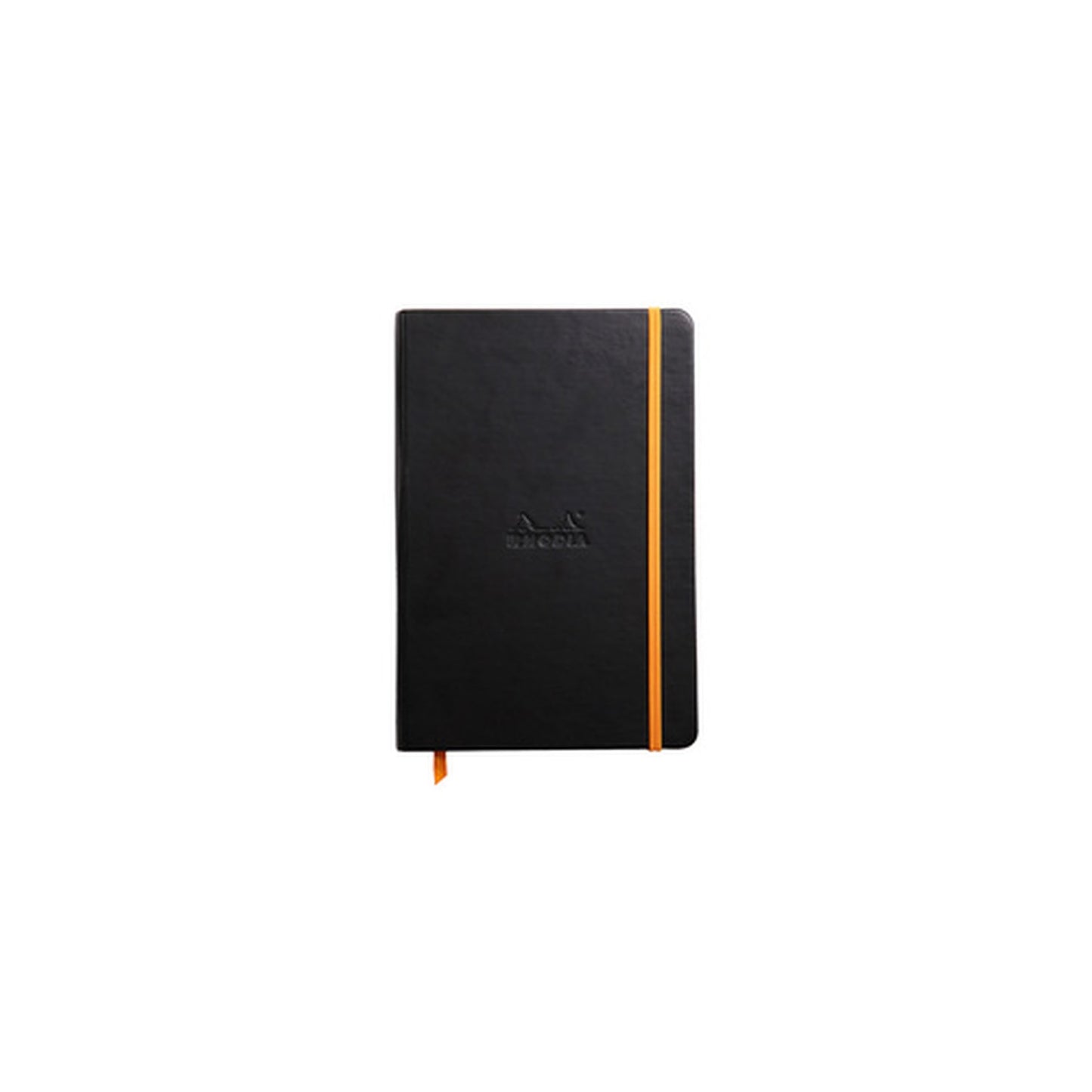 RHODIA Carnet rigide RHODIARAMA, A5, ligné, noir