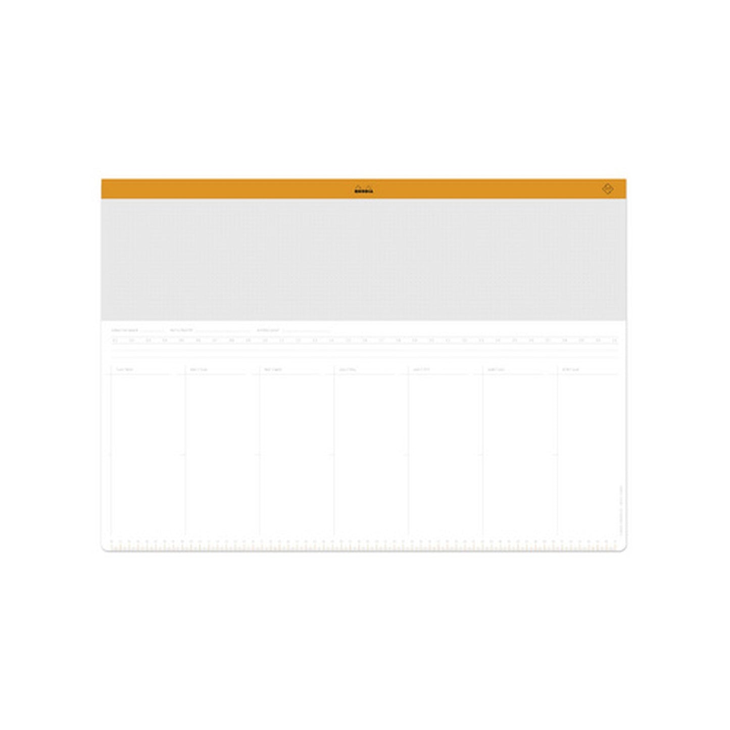 RHODIA Sous-main semainier non daté RHODIATIME, A2