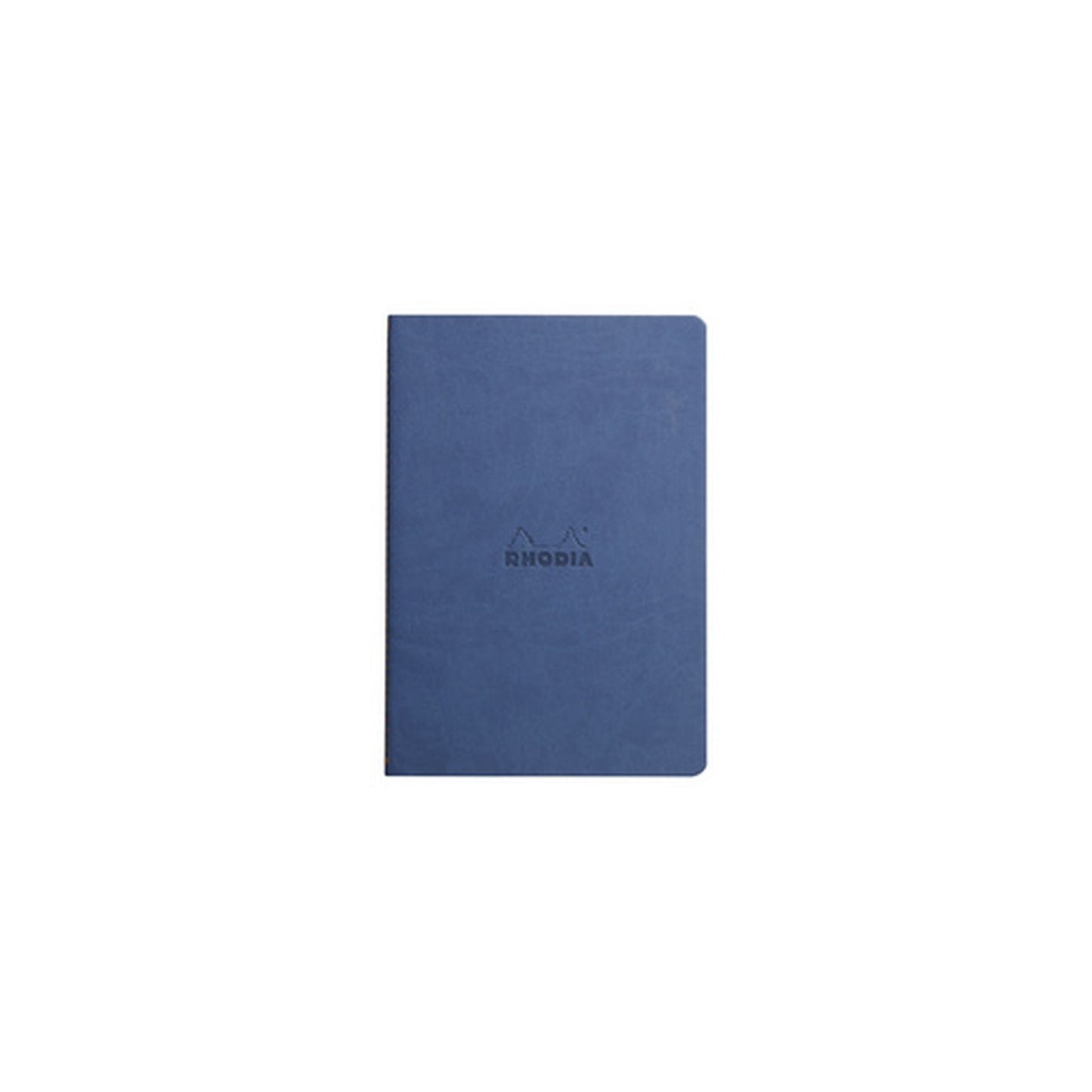 RHODIA Carnet piqûre textile RHODIARAMA, A5, ligné, saphir