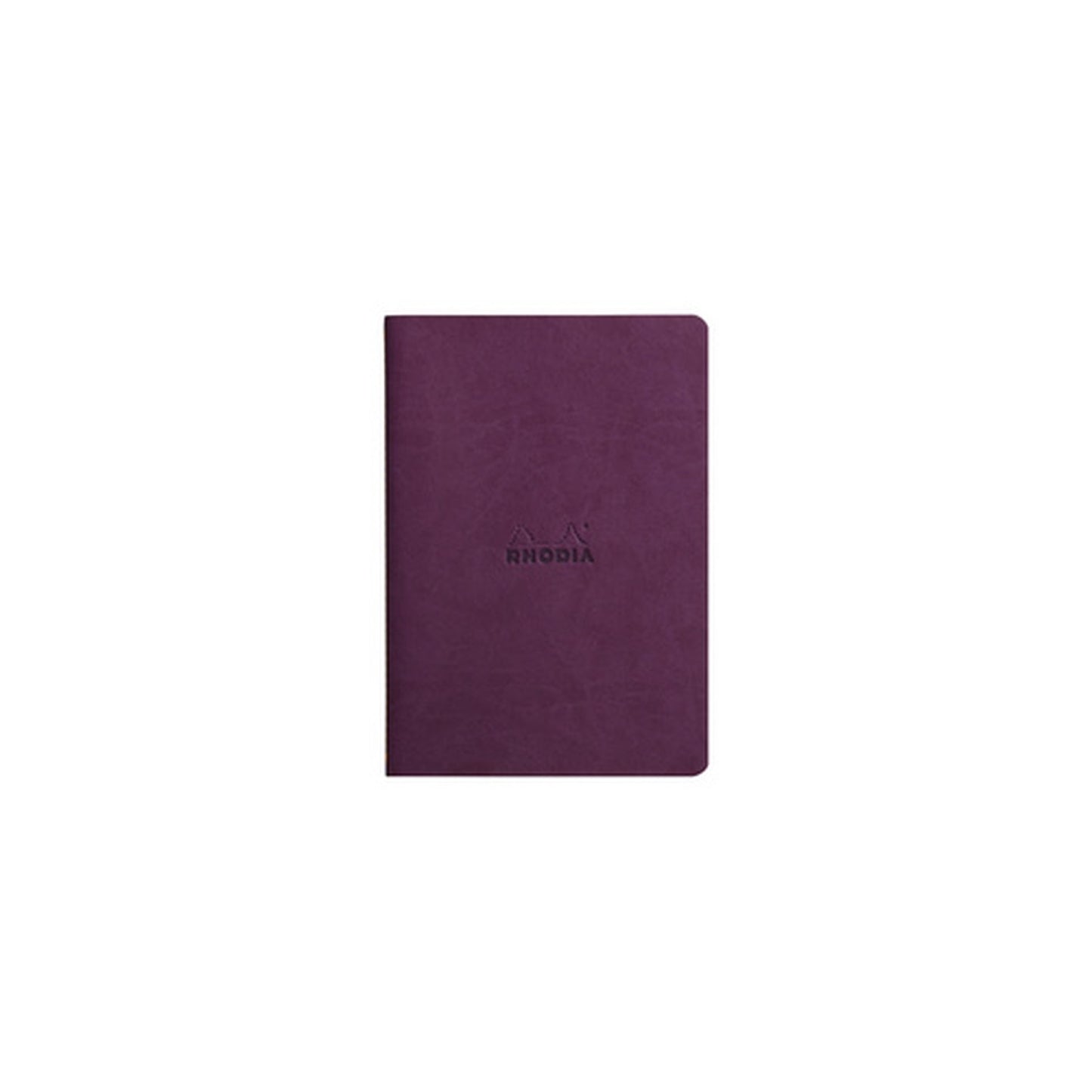 RHODIA Carnet piqûre textile RHODIARAMA, A5, ligné, violet